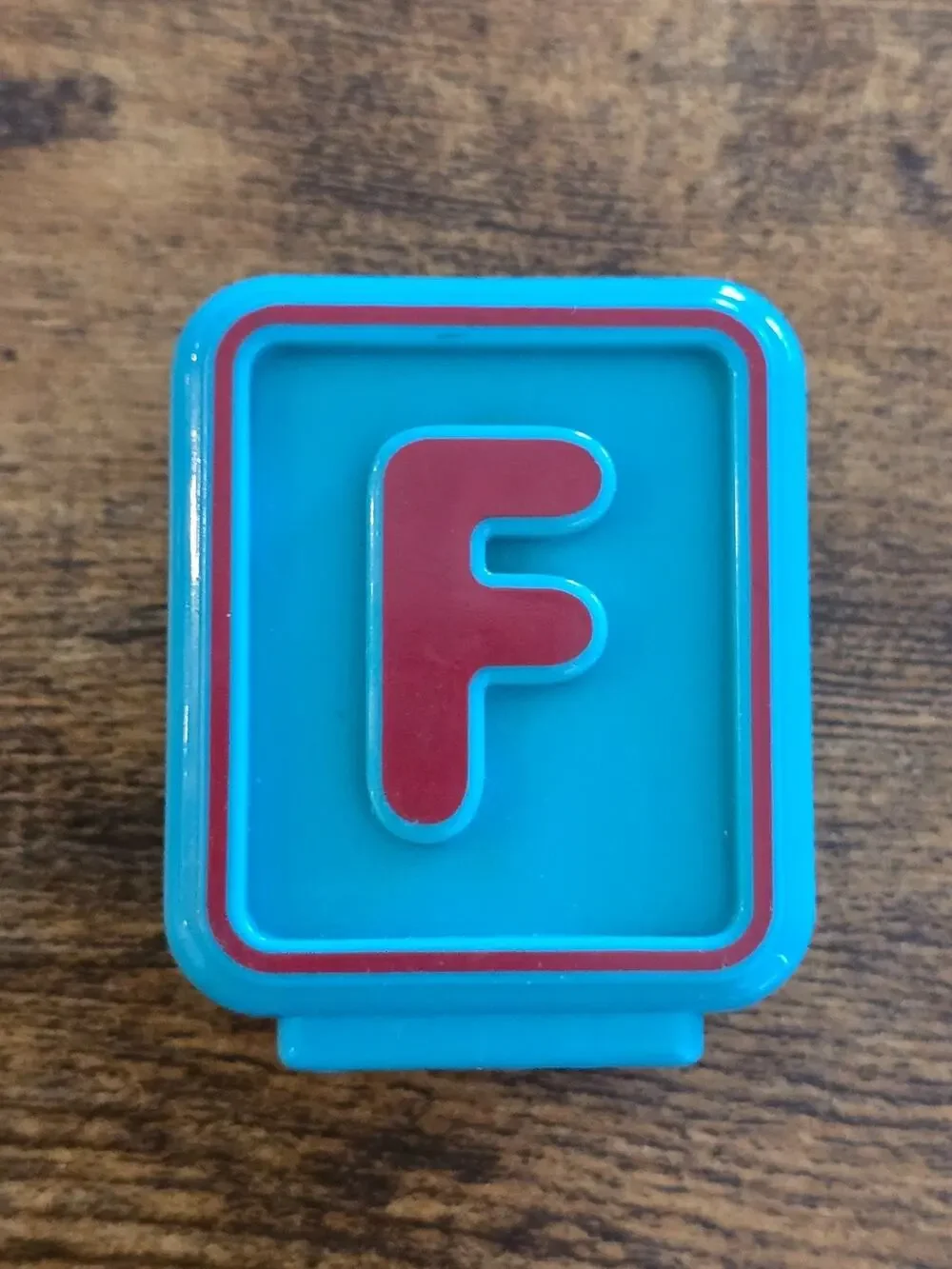 Vtech Alphabet Blocks Sit to Stand Train Replacement Block F Fish
